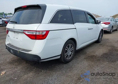 2013 Honda Odyssey Ex-L z USA, uszkodzony, nr VIN 5FNRL5H63DB051956